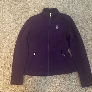 SPYDER size small jacket, purple excellent condition brand new